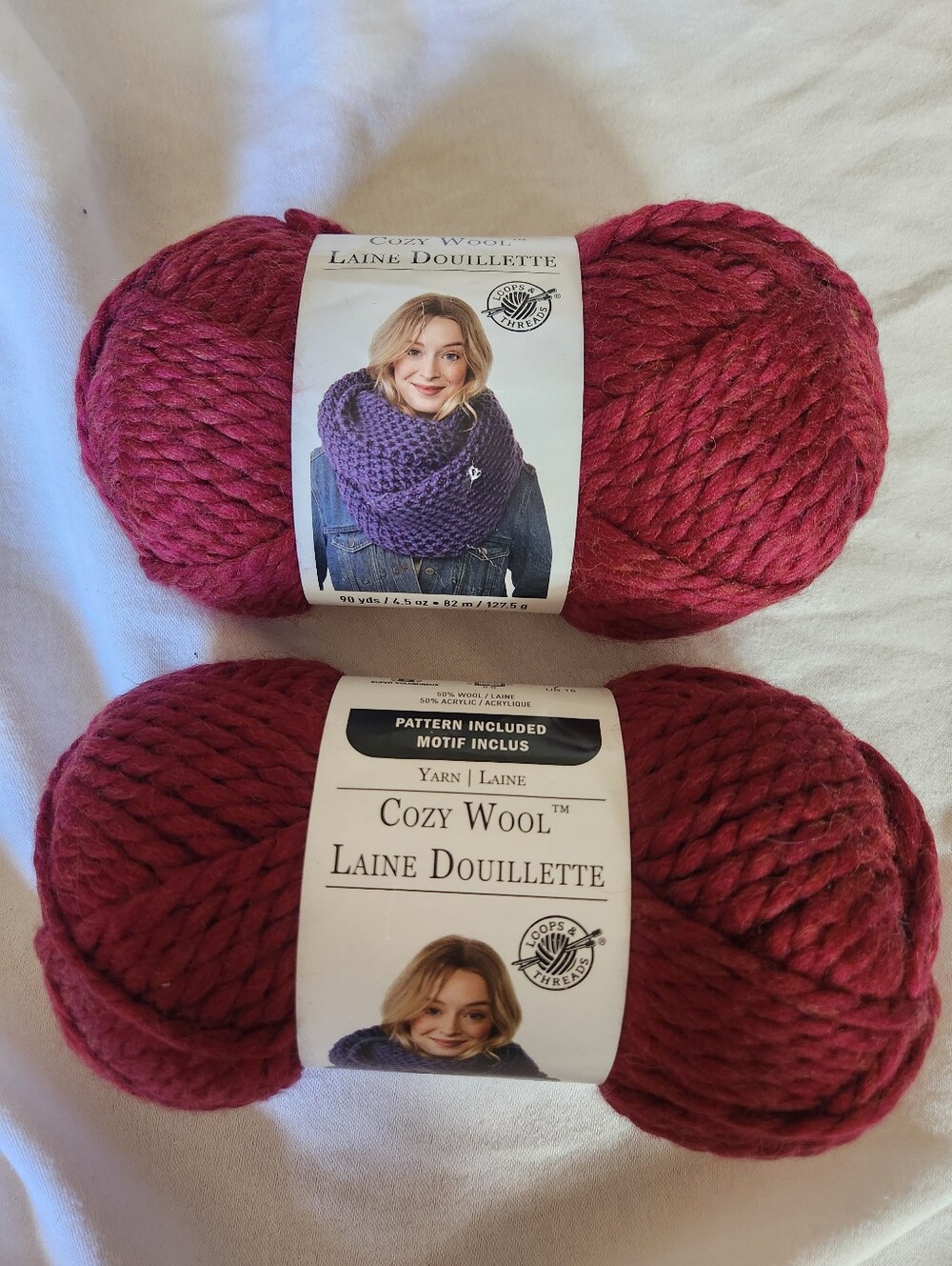 Wool and the Gang Feeling Good Yarn-Lipstick Red